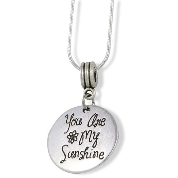 You are My Sunshine Necklace - Sunshine Friendship Jewelry - Picture 1 of 5